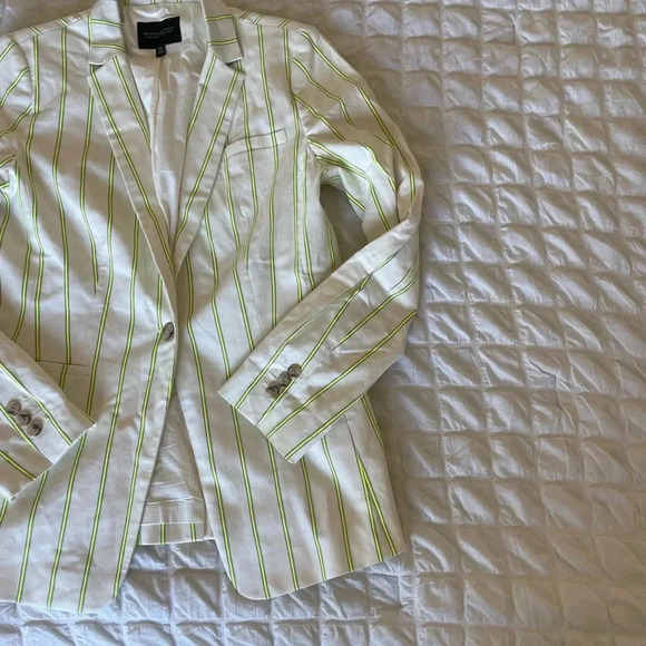 Banana Republic stripe blazer - Picture 2 of 9